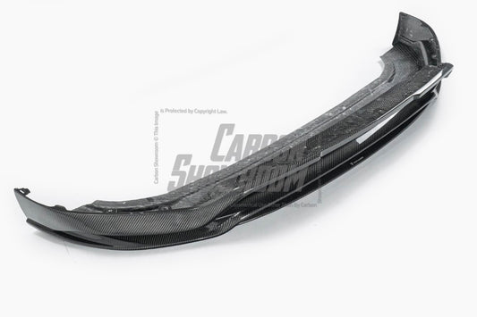 Porsche Cayenne / GTS (does not fit sport design package) 9Y0 9Y3 2018 2019 2020 2021 2022 2023 with Aftermarket Parts - Front Lip Pre-preg Carbon Fiber from TAKD Carbon