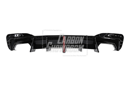 BMW M5/M5C F90 (Fits Both Pre-LCI & LCI) 2018-ON & 5 Series G30 540i M550i (With M-Package Bumper) G30 G31 (Fits Both Pre-LCI & LCI) 2017-ON with Aftermarket Parts - Rear Diffuser PP from VTEN
