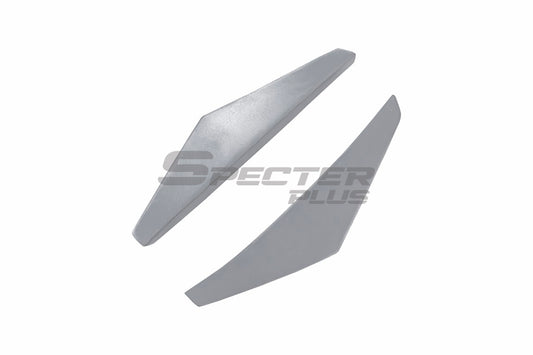 Alfa Romeo Giulia Quadrifoglio Sport Veloce Ti Sprint RWD AWD Lusso Base 2017-ON with Aftermarket Parts - Front Canards Carbon Fiber/FRP from SPECTER PLUS