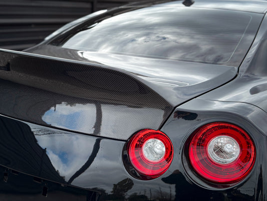 CMST Tuning Extreme Ducktail Whale Tail Trunk Lid for Nissan GTR Carbon Fiber/FRP