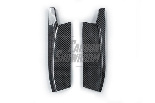Audi S5 A5 S-line (with s-line bumper) B9.5 2020 2021 2022 2023 2024 with Aftermarket Parts - V2 Style Rear Diffuser & Canards Pre-preg Carbon Fiber from TAKD Carbon