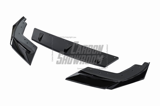 BMW 3 Series 330i (with M-package bumper, does not fit base model) M340i G20 G21 Pre-LCI 2019 2020 2021 2022 with Aftermarket Parts - Front Lip PP from VTEN