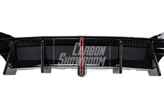 BMW M5/M5C F90 (Fits Both Pre-LCI & LCI) 2018-ON & 5 Series G30 540i M550i (With M-Package Bumper) G30 G31 (Fits Both Pre-LCI & LCI) 2017-ON with Aftermarket Parts - Rear Diffuser PP from VTEN