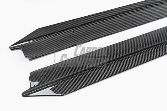 Aero Republic V Style Carbon Fiber Side Skirts For Lamborghini Huracan LP580 LP610 - Performance SpeedShop