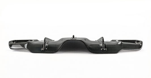 Mini Cooper S F56 & 2014 2015 2016 2017 2018 Pre-LCI & 2019 2020 2021 First LCI with Aftermarket Parts - DAG Style Rear Diffuser Underboard Carbon Fiber from EPR USA