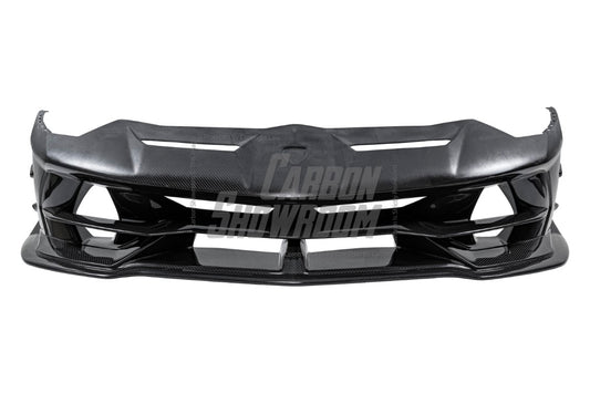 Aero Republic Lamborghini Aventador LP700 Upgrade SVJ Front Bumper Pre-preg Carbon Fiber - Performance SpeedShop