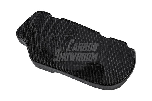 BMW M5 M5C G90 2024-ON with Aftermarket Parts - Battery Terminal Engine Cover Expansion Carbon Fiber from Aero Republic