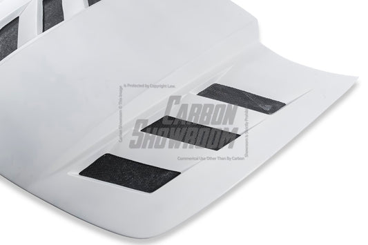 Chevrolet Camaro 5th Gen Z/28 2SS 1SS 2LT 2LS 1LT 1LS 2010 2011 2012 2013 2014 & ZL1 2012 2013 2014 2015 with Aftermarket Parts - V4 Hood Carbon Fiber / FRP from Aero Republic