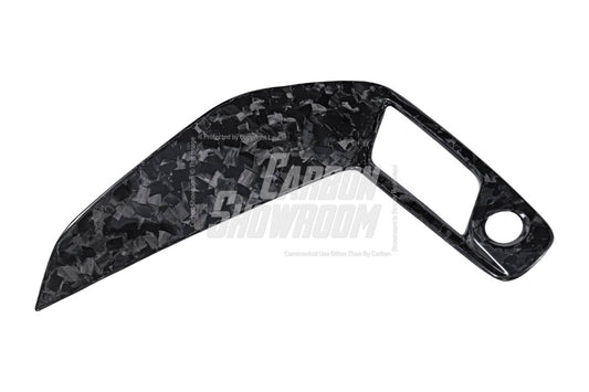 BMW 3 Series 330i (with M-package bumper, does not fit base model) M340i G20 LCI 2023 2024 with Aftermarket Parts - Front Bumper Upper Valences Pre-preg Carbon Fiber from TAKD Carbon