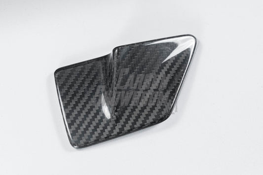 BMW X7 xDrive40i (With M-Package Bumper) M60i ALPINA XB7 LCI G07 2023-ON with Aftermarket Parts - Front Bumper Lower Center Grill Trim Pre-preg Carbon Fiber from TAKD Carbon