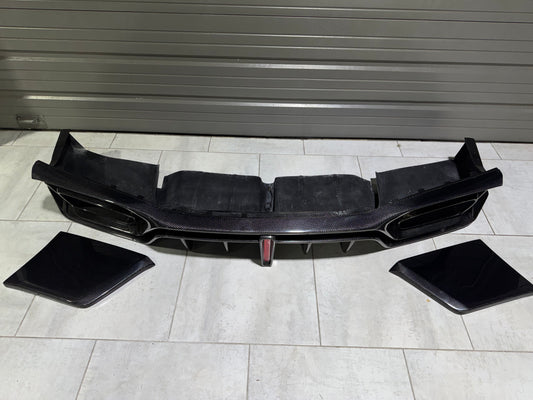 Robot Craftsman "Godzilla" Rear Bumper & Diffuser for Nissan GTR R35 PP Polypropylene FRP Carbon Fiber