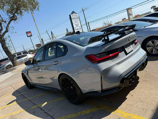 ArmorExtend AE V2 Rear Wing for BMW M3 M3C M3CS G80 2021-ON Sedan Carbon Fiber