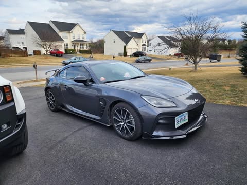 Subaru BRZ ZD8 2022 2023 2024 & Toyota GR86 ZN8 2022 2023 2024 with Aftermarket Parts - "SHINING" Rear GT Wing Carbon Fiber / FRP from Robot Craftsman