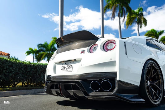 CMST Tuning Extreme Ducktail Whale Tail Trunk Lid for Nissan GTR Carbon Fiber/FRP