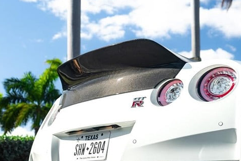 CMST Tuning Extreme Ducktail Whale Tail Trunk Lid for Nissan GTR Carbon Fiber/FRP