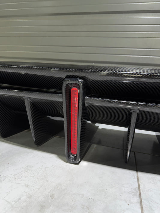 Robot Craftsman "Godzilla" Rear Bumper & Diffuser for Nissan GTR R35 PP Polypropylene FRP Carbon Fiber