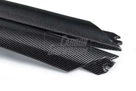 Nissan GTR R35 CBA DBA EBA 2008 2009 2010 2011 2012 2013 2014 2015 2016 2017 2018 2019 2020 2021 2022 2023 2024 with Aftermarket Parts -OEM Replacement A Pillar Carbon Fiber / FRP from EPR USA