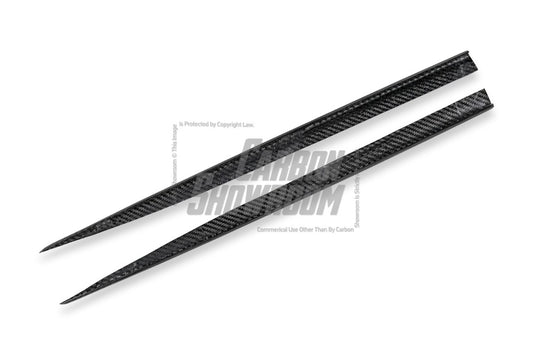 Mercedes Benz CLA-Class CLA45/S CLA35 CLA250 C118 2020-ON with Aftermarket Parts - Side Skirts Pre-preg Carbon Fiber from TAKD Carbon