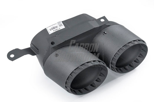BMW X5 G05 M50i X/S Drive 40i (with M-Package) (Fits Both Pre-LCI & LCI)2019-ON with Aftermarket Parts - Exhaust Tips Stainless steel from VTEN