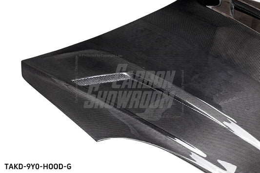 Porsche Cayenne / GTS / Turbo 9Y0 9Y3 2018-ON with Aftermarket Parts - Hood Bonnet Double-sided Pre-preg Carbon Fiber from TAKD Carbon