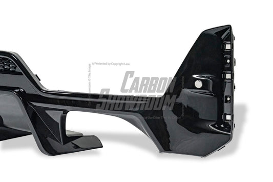 VTEN ABS Gloss Black Rear Diffuser & Canards for BMW 3 Series G20 330i M340i 2023-ON LCI - Performance SpeedShop