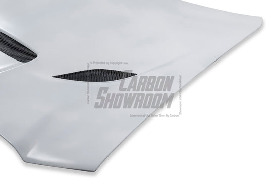 Dodge Charger Base SXT SE R/T SRT8 V6 V8 2011 2012 2013 2014 with Aftermarket Parts - V2 Hood Carbon Fiber/FRP from Aero Republic