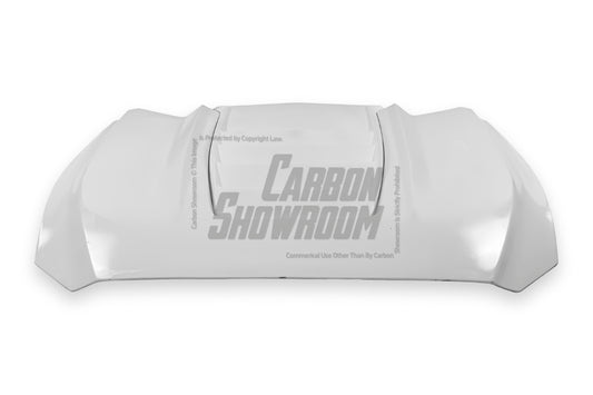 Ford Mustang Ecoboost V6 GT March1 Bullitt S550.2 2018 2019 2020 2021 2022 2023 with Aftermarket Parts - V4 Hood Carbon Fiber/FRP from Aero Republic