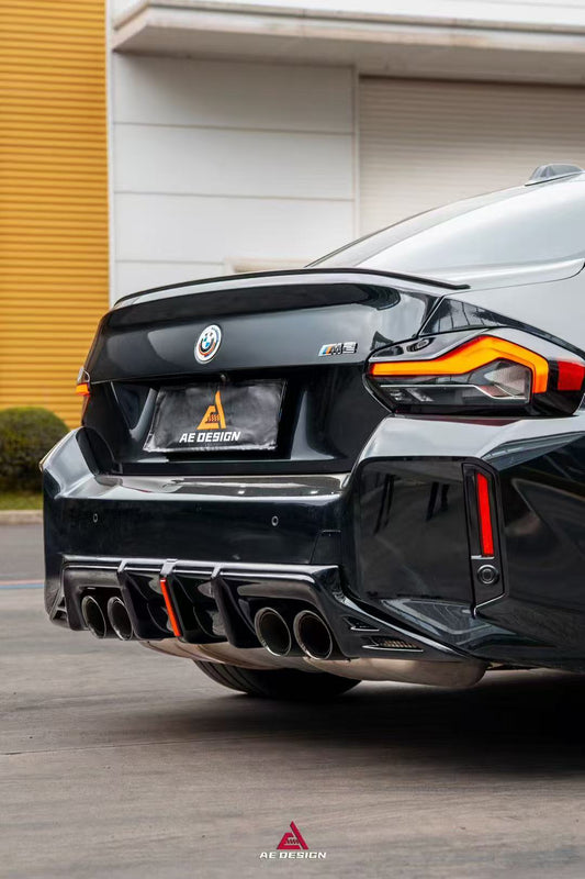 BMW M2C M2 G87 2023-ON with Aftermarket Parts - Rear Diffuser ABS from ArmorExtend