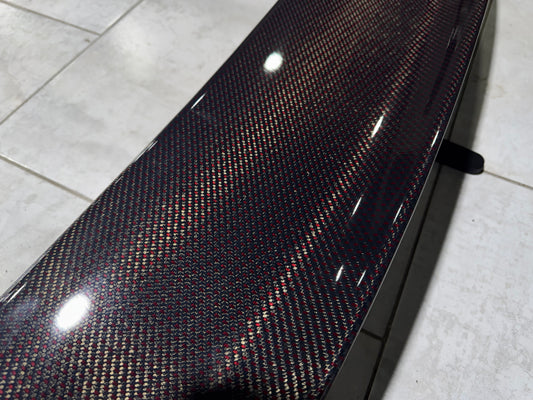 Honda Civic Type-R FL5 2023 2024 with Aftermarket Parts - Modulo Style Rear Spoiler Carbon Fiber from EPR USA