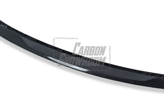BMW M3 G80 2021-ON & 3 Series 330i M340i (Fits Both Pre-LCI & LCI) G20 2019-ON with Future Design Carbon's Aftermarket Parts - Rear Spoiler MP Style Carbon Fiber / FRP