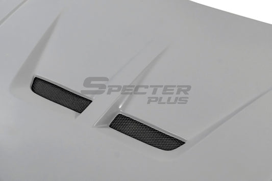 Audi RS3 8V.5 2018 2019 2020 with Aftermarket Parts - Hood Carbon Fiber / FRP from SPECTER PLUS