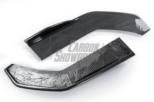 BMW M3/M3C G80/G81 2021 2022 2023 2024 & M4/M4C G82/G83 2021 2022 2023 2024 with Aftermarket Parts - V1 Style Rear Diffuser & Canards Pre-preg Carbon Fiber from TAKD Carbon