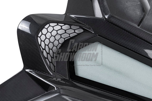 Aero Republic Lamborghini LP700 Upgrade SVJ Carbon Fiber Rear Deck Lid Cover - Performance SpeedShop