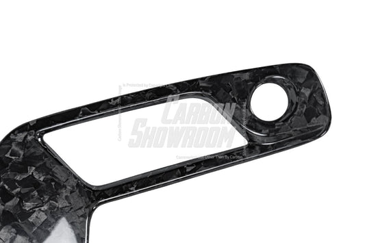 BMW 3 Series 330i (with M-package bumper, does not fit base model) M340i G20 LCI 2023 2024 with Aftermarket Parts - Front Bumper Upper Valences Pre-preg Carbon Fiber from TAKD Carbon