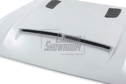 Ford Mustang Ecoboost V6 GT March1 Bullitt S550.2 2018 2019 2020 2021 2022 2023 with Aftermarket Parts - V2 Hood Carbon Fiber/FRP from Aero Republic