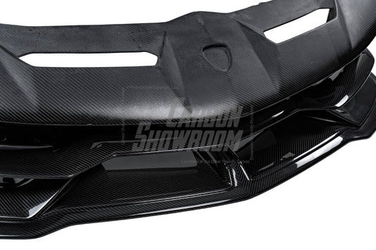 Aero Republic Lamborghini Aventador LP700 Upgrade SVJ Front Bumper Pre-preg Carbon Fiber - Performance SpeedShop