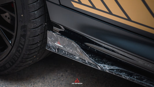ArmorExtend AE Design Side Skirts for BMW X5 X5M/C X6 X6M/C F95 F96 G05 G06 Pre-preg Carbon Fiber
