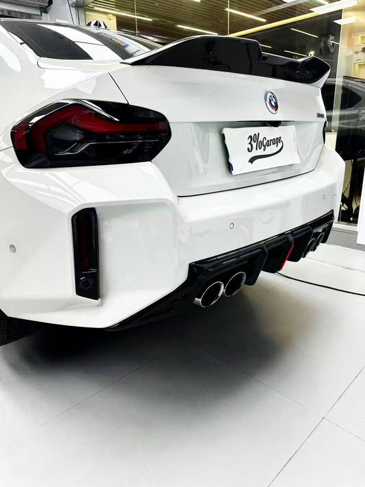 BMW M2C M2 G87 2023-ON with Aftermarket Parts - Rear Diffuser ABS from ArmorExtend
