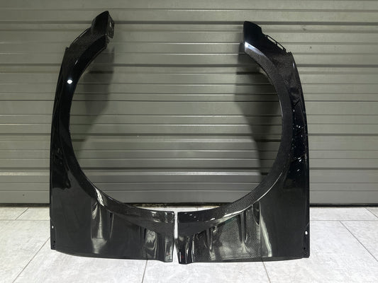 Audi RS5 B9 / B9.5 2017 2018 2019 2020 2021 2022 2023 2024 with Aftermarket Parts - AE Style Front Fenders Carbon Fiber from ArmorExtend