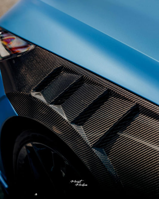 Hyundai Elantra Limited N-Line SE SEL Sport Facelift CN7 2024-ON with Aftermarket Parts - EPA Front Fender Carbon Fiber from EP Racing