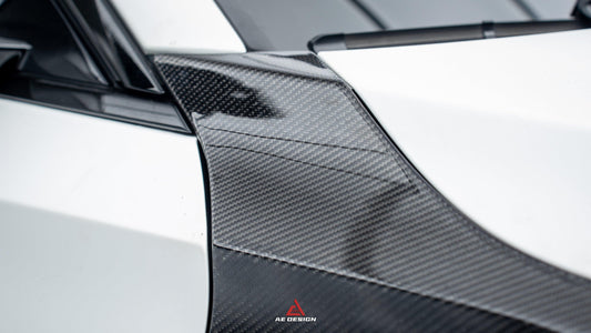 BMW M2 & M2C G87 2023 2024 with Aftermarket Parts - AE Style Front Fenders Carbon Fiber from ArmorExtend