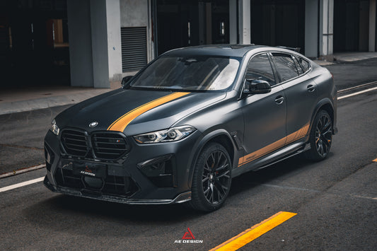 ArmorExtend AE Design Side Skirts for BMW X5 X5M/C X6 X6M/C F95 F96 G05 G06 Pre-preg Carbon Fiber