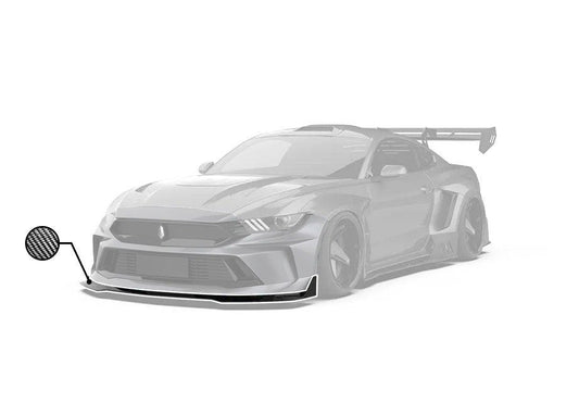 Robot Craftsman DUSK Front Lip for Ford Mustang V6 GT S550.1/550.2 Carbon Fiber/FRP