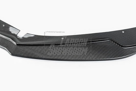 Lamborghini Huracan STO 2021 2022 2023 2024 with Aftermarket Parts - Vor Style Front Lip Pre-preg Carbon Fiber / FRP from Aero Republic