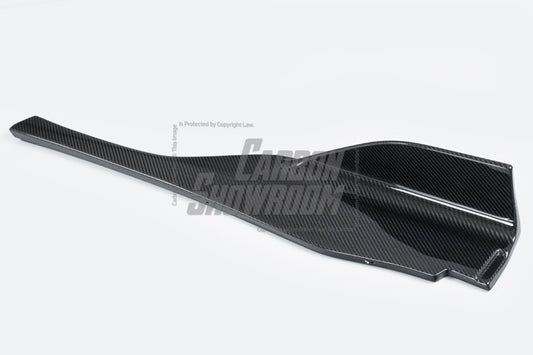 McLaren 720S 2018 2019 2020 2021 2022 2023 with Aftermarket Parts - 765LT Side Skirts Pre-preg Carbon Fiber / FRP from Aero Republic