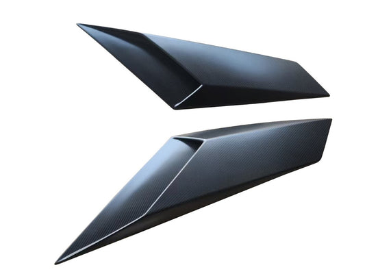 Lamborghini Aventador Base LP700 LP720 S LP740 SV LP750 Ultimate LP780 SVJ LP770 2012 2013 2014 2015 2016 2017 2018 2019 2020 2021 2022 2023 with Aftermarket Parts - 1:1 OEM SVJ Style Rear Intake Air Vent Scoop Dry Pre-preg Carbon Fiber / FRP from Aero Republic