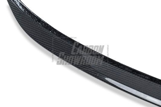 BMW M3 G80 2021-ON & 3 Series 330i M340i (Fits Both Pre-LCI & LCI) G20 2019-ON with Future Design Carbon's Aftermarket Parts - Rear Spoiler MP Style Carbon Fiber / FRP