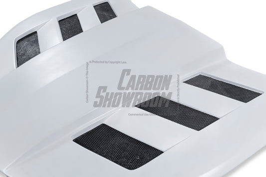 Chevrolet Camaro 6th Gen ZL1 Z/28 2SS 1SS 3LT 2LT 1LT 2LS 1LS 2015 2016 2017 2018 2019 2020 2021 2022 2023 2024 with Aftermarket Parts - V3 Hood Carbon Fiber / FRP from Aero Republic