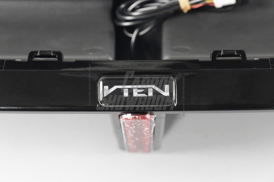 Benz C-Class C63S C63 C43 AMG C300 W205 Sedan (Fits Both Pre-LCI & LCI,C300 requires sport package bumper) 2015-2021 Aftermarket Parts - VTEN Rear Diffuser&Canards ABS