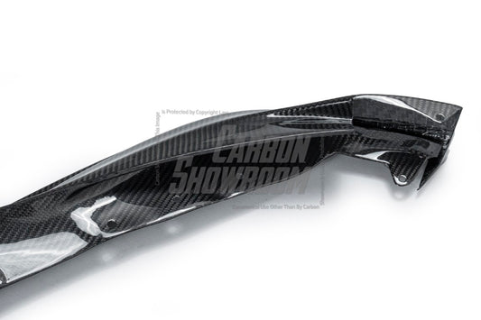 BMW M3 / M3C G80/G81 2021 2022 2023 2024 & M4 / M4C G82/G83 2021 2022 2023 2024 with Aftermarket Parts - Front Lip Pre-preg Carbon Fiber from TAKD Carbon